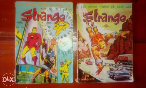 two vintage 70's strange magazines #7 & #13