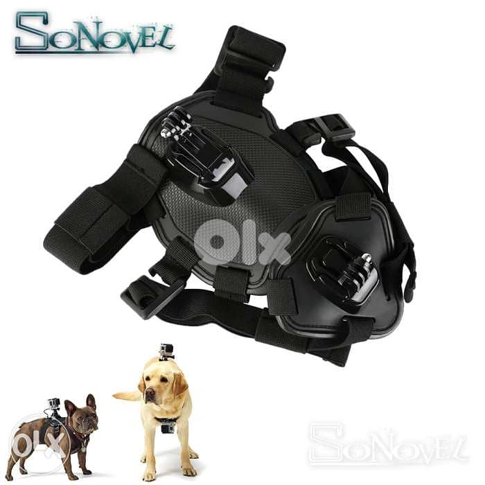 Adjustable Dog Fetch Harness Chest Strap For GoPro Hero & Action Cam 0