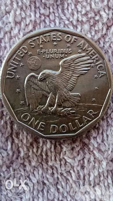 USA 1 Dollar Susan B. Anthony year 1979 with flying Eagle Very Special 1