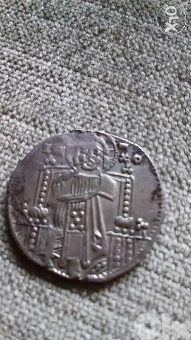 Jesus Christ Cruader King of Kings Silver Venitian coin year 12665