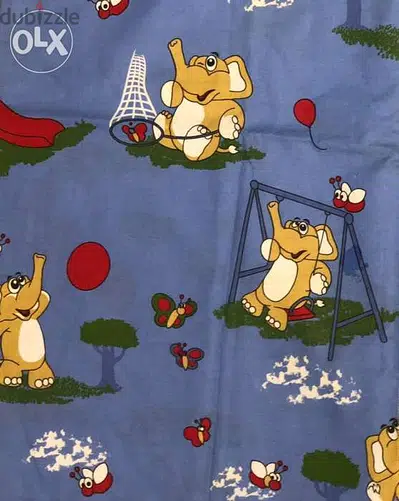 bedding set for boy, girl, elephant style