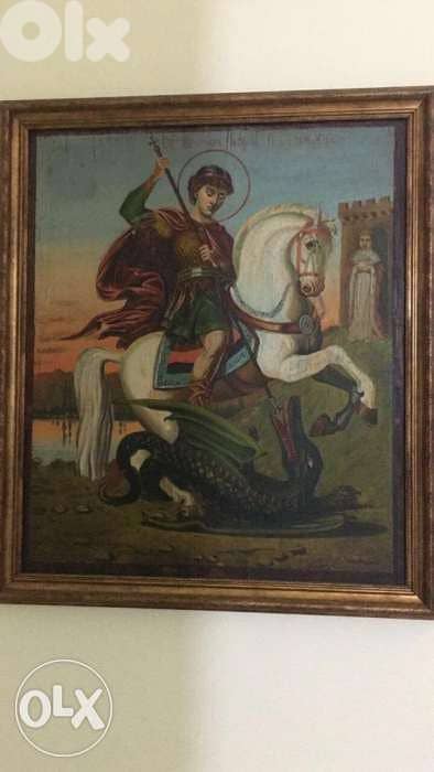 antique Greece St. George’s icon 0