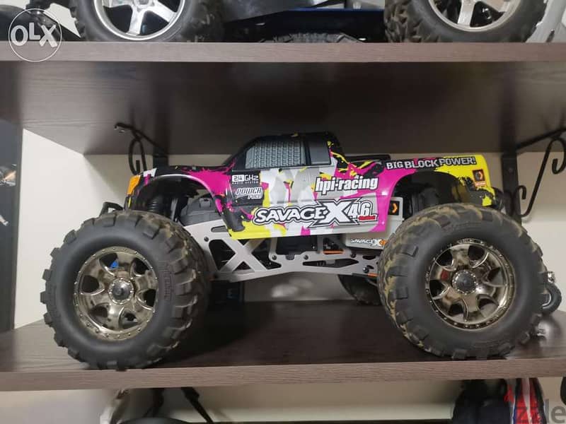 hpi savage x 4.6 rc big block 0