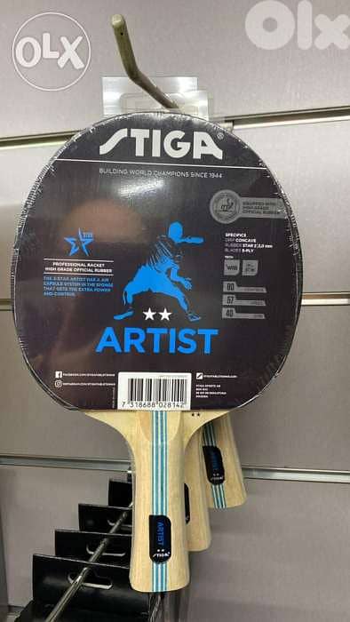 stiga racket 2 stars 0