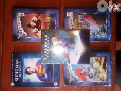 Original 5 superman dvd movies