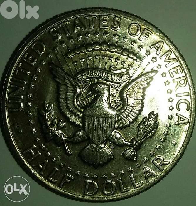 Half Dollar Memorial for J F Kennedy year 1973 1