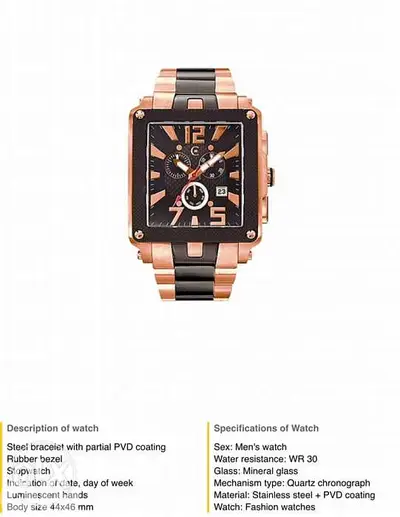 watch cerruti 1881