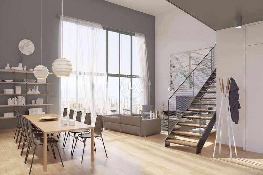 Minimalist double level loft high standard 0