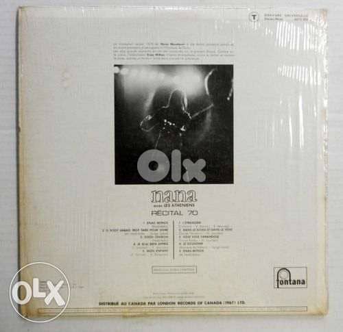 Nana Mouskouri - Recital 70 Vinyl LP 1