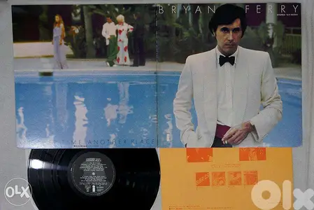 BRYAN FERRY another time another place vinyl LP
