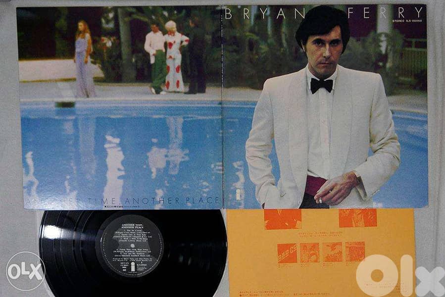 BRYAN FERRY another time another place vinyl LP 0