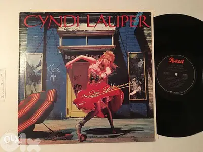 cindy lauper "she s so unusual" vinyl lp