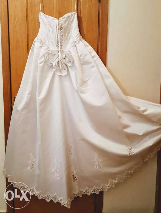 Wedding dress Paris verry good condition size M 1