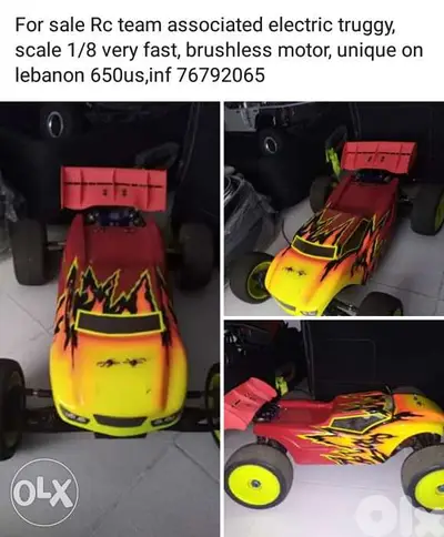 Rc Team associated truggy electric