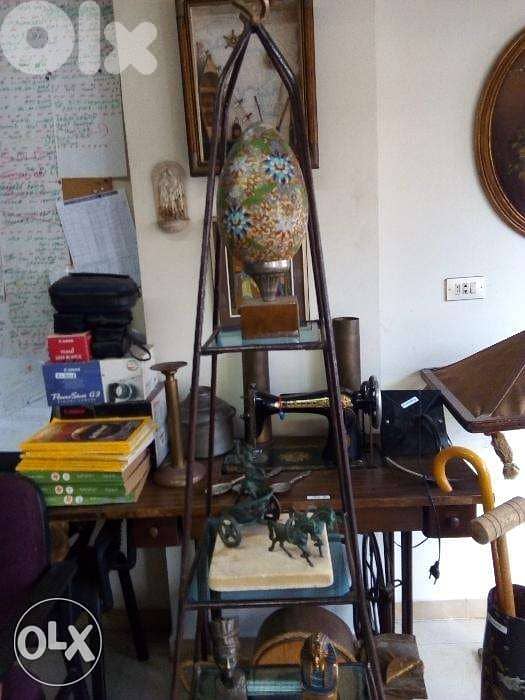 wrought iron Display shelf. 0