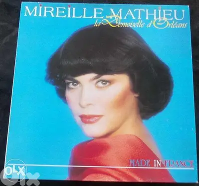 mireille mathieu "la demoiselle d orleans" vinyl lp