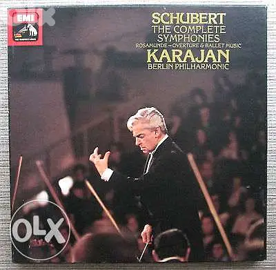 Schubert The Complete Symphonies 5 vinyls box set