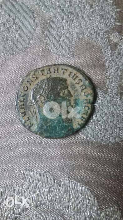 Roman Ancient Coin for Constantius Chlorus 305 AD 0