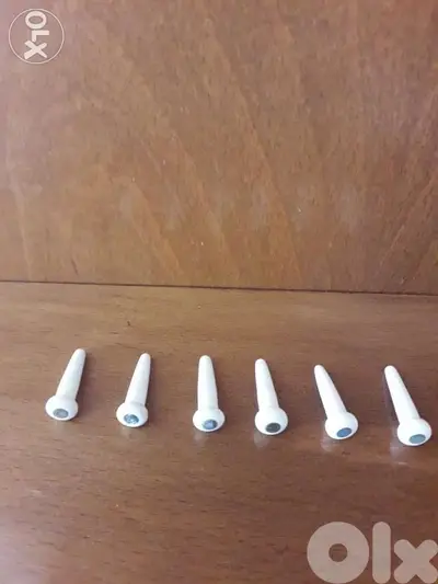 Pins for Bridge (white) : 6pcs