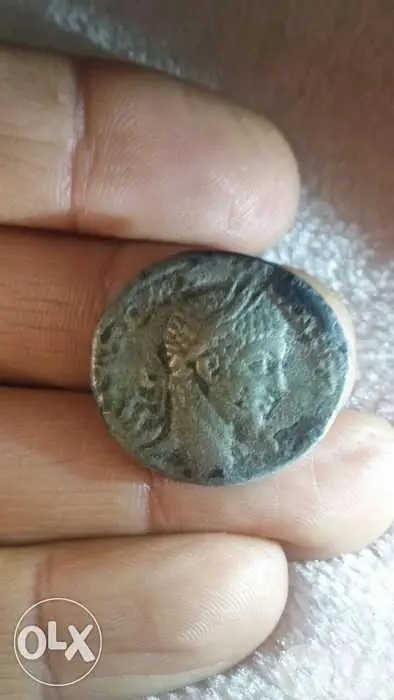 Roman Ancient Silver coin for Emperor Caracalla year 198 AD