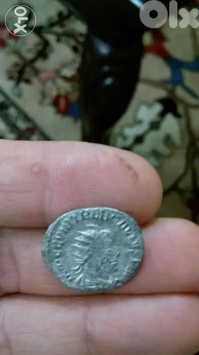 Ancient Silver Denarius Coin for Emperor Trebonianius Gallus year 251