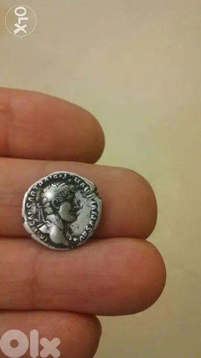 Ancient Roman Silver Coin for Emperor Trajan year 98 AD