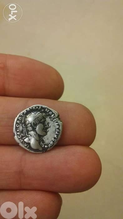Ancient Roman Silver Coin for Emperor Trajan year 98 AD 0