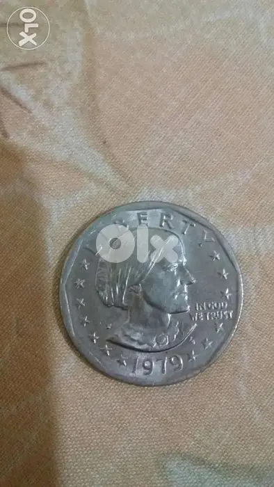 USA Memorial One Dollar for Suzane Anthony year 1979