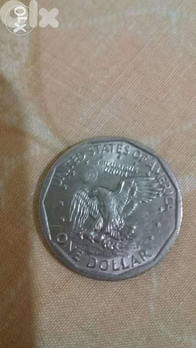 USA Memorial One Dollar for Suzane Anthony year 1979 1