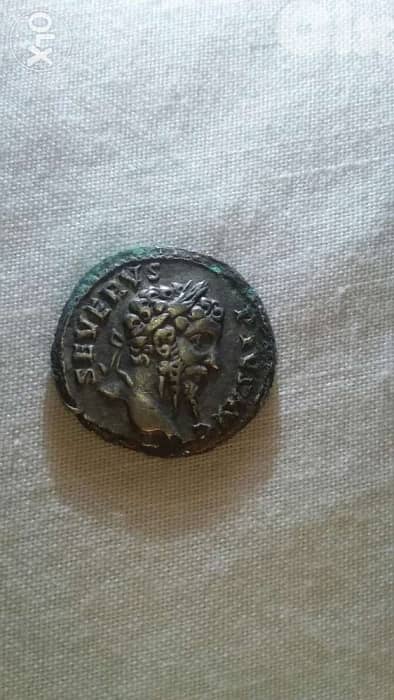 Roman Ancient Silver Coin for Emperor Septimius Severius year 200 AD 0