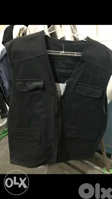 gilet noir all size