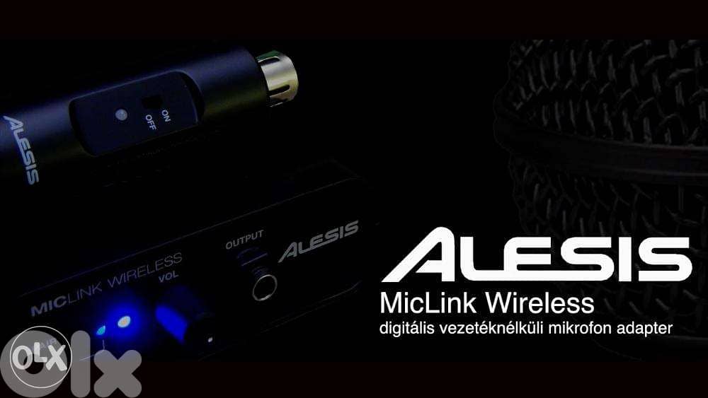 Alesis MicLink Wireless Digital Microphone Adapter 3
