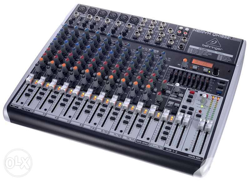Behringer Mixer QX1832USB Boxed & new, Analog Mixer 2