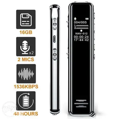 BePro 8 GB Voice Recorder USB Dictaphone Digital Audio