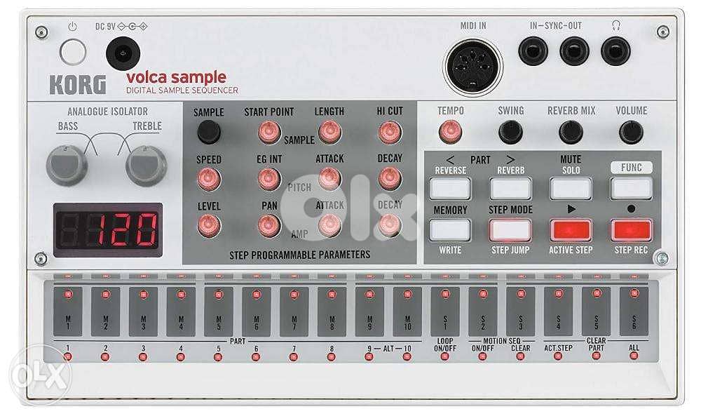 Korg Volca Sample Digital Sample Sequencer 0