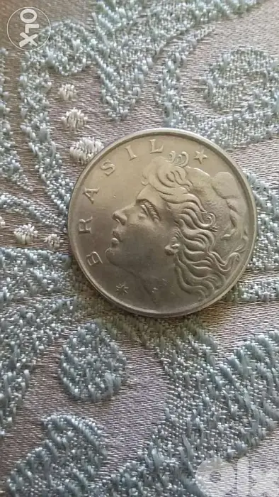 Brasil 1 Cruzeiro coin year 1974