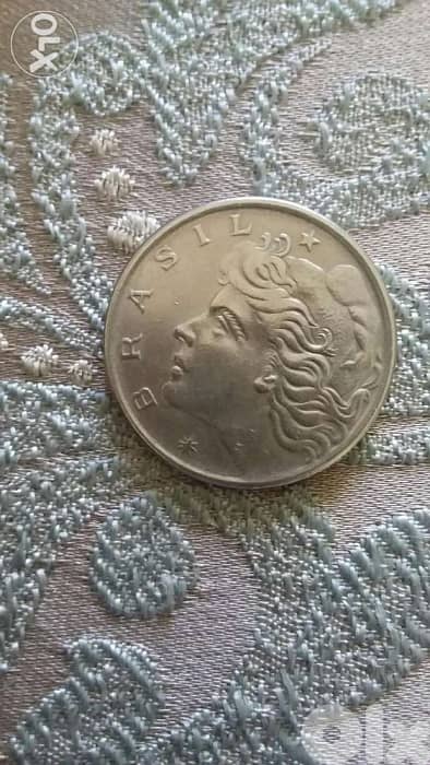 Brasil 1 Cruzeiro coin year 1974 0