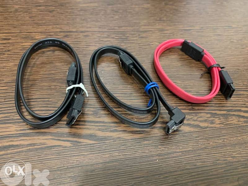 internal HDD/SSD SATA III 6GB/S Data Cable (pack of 2 + 1 Free) 0