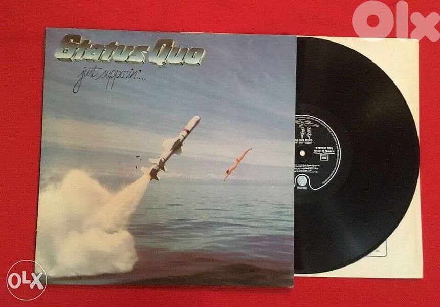 status quo "just supposin" vinyl france 0