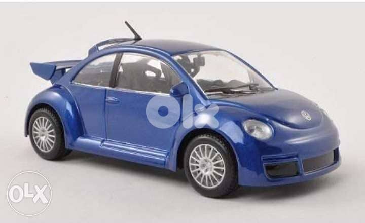 New Beetle Rsi diecast car model 1:24 2