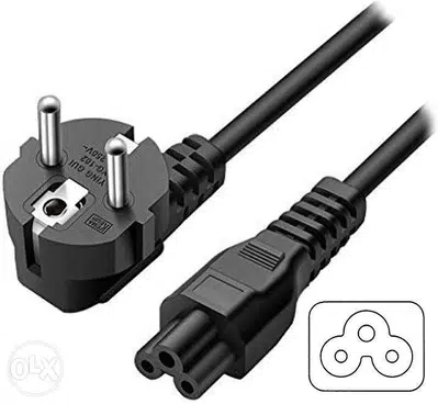 Power cord for Laptop Adapters EU/UK Plug كابل ادبتر للابتوب أصلي