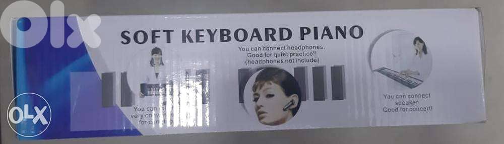Portable 49 Keys Flexible Roll-Up Piano USB MIDI Electronic Keyboard 3