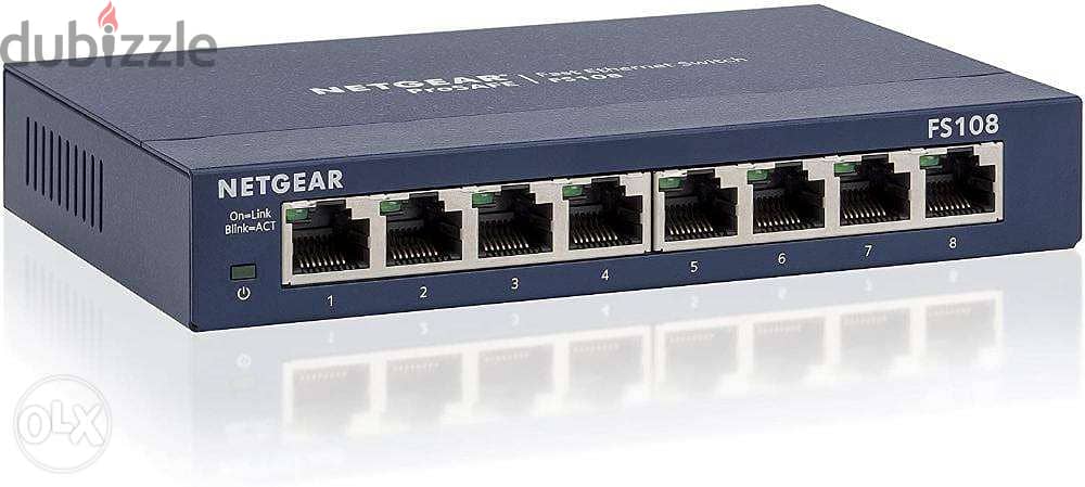 switch Netgear 8 port 0