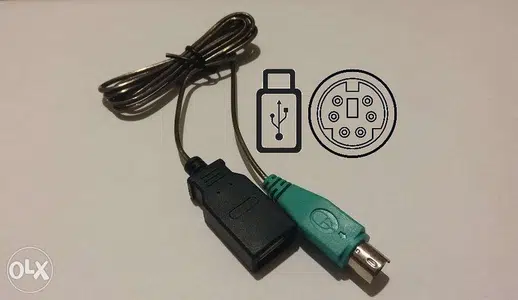 LG PS/2 to USB Converter adapter with Cable for Mouse or Keyboard