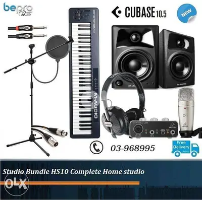Studio Bundle HS10, Home Studio recording full bundle
