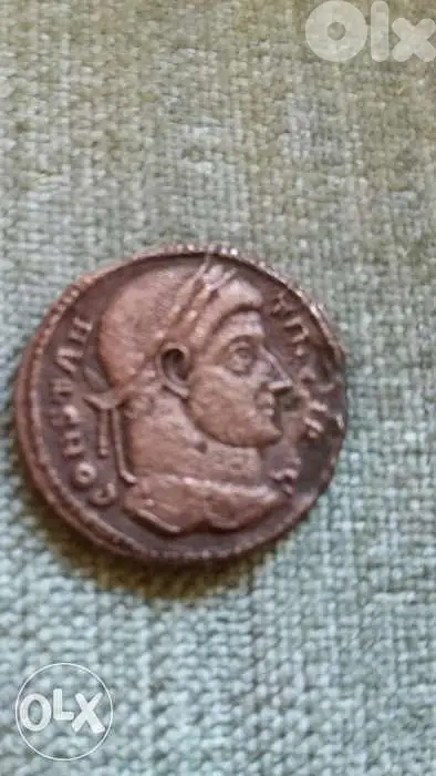 Ancient Roman Bronze Coin Constantine I the great year 310 AD