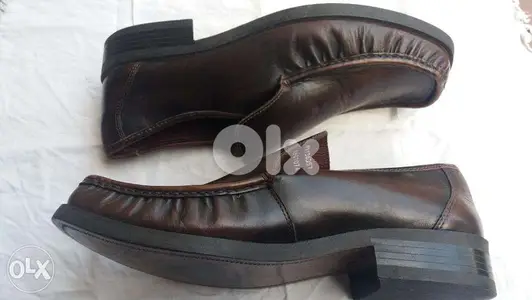cash $ only) Leather Shoes no 44-45)