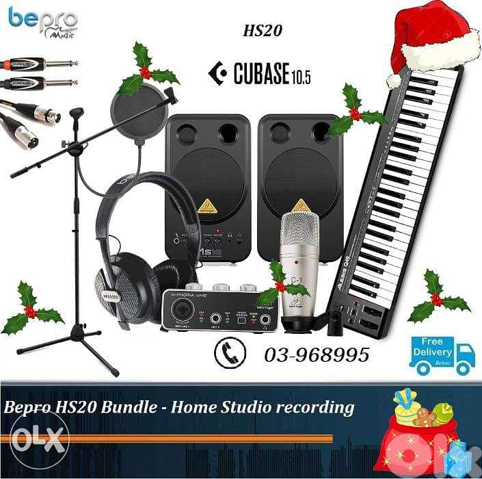 Bundle HS20 Home recording Studio,Home Studio recording, Professional 0