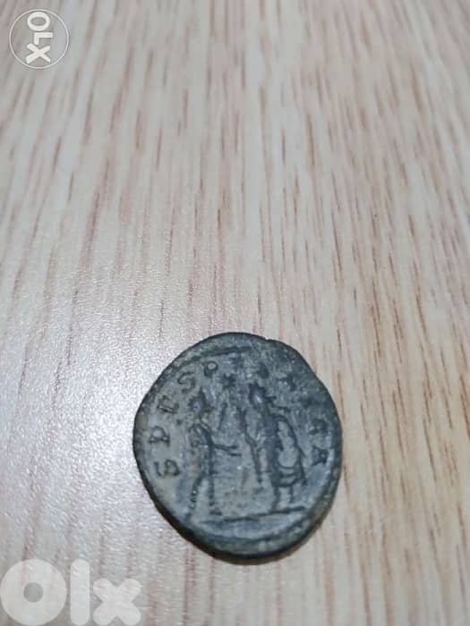 Ancient Coin Bronze Emperor Valerian year 260AD 1