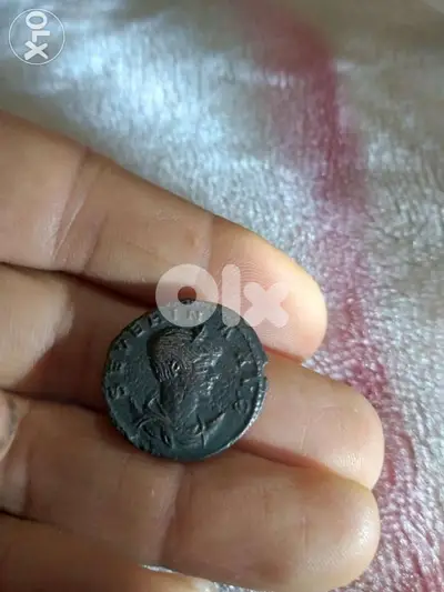 Ancient Roman Bronze Coin Emperor Constantine The great year 307 AD